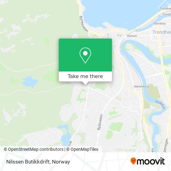 Nilssen Butikkdrift map