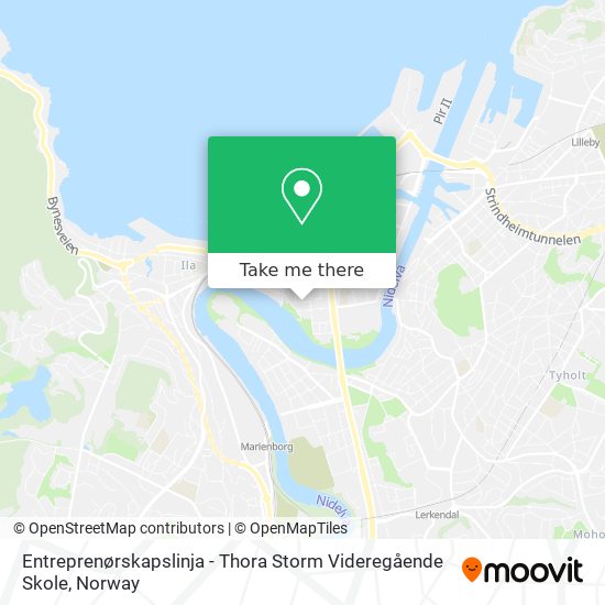 Entreprenørskapslinja - Thora Storm Videregående Skole map