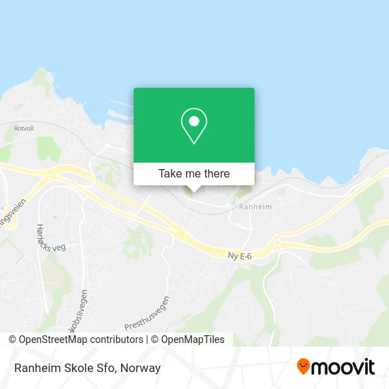 Ranheim Skole Sfo map