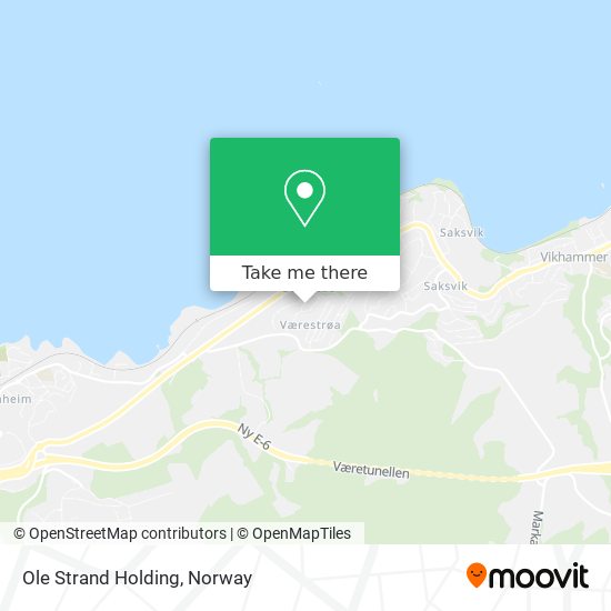 Ole Strand Holding map