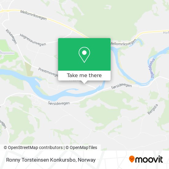 Ronny Torsteinsen Konkursbo map