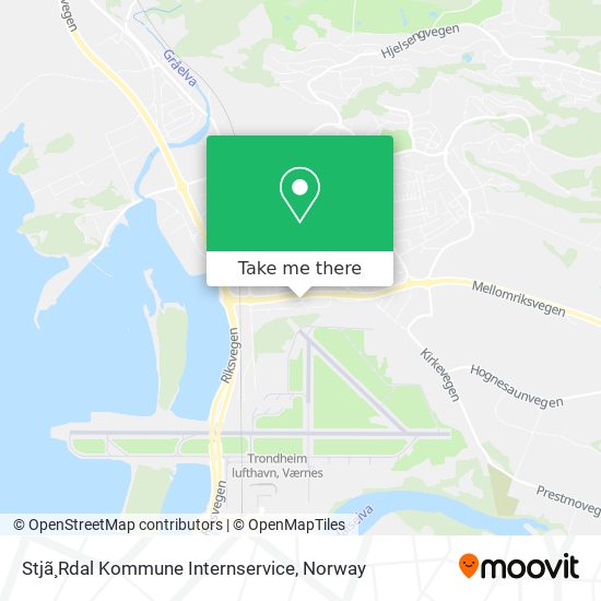 Stjã¸Rdal Kommune Internservice map