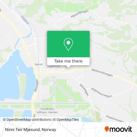 Ninni Teir Mjøsund map