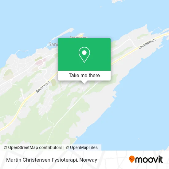 Martin Christensen Fysioterapi map