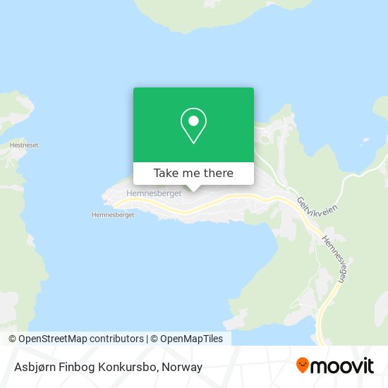 Asbjørn Finbog Konkursbo map