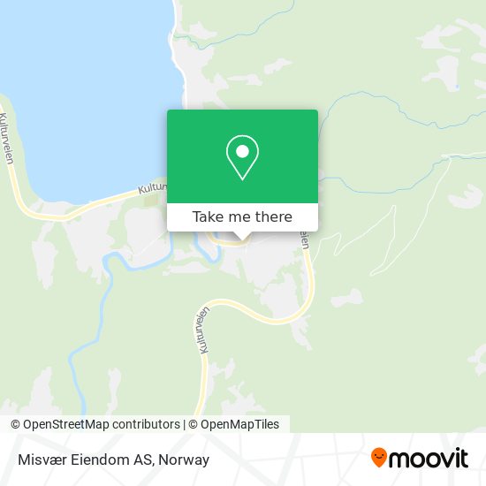 Misvær Eiendom AS map