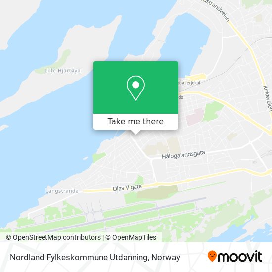 Nordland Fylkeskommune Utdanning map