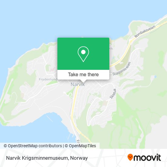 Narvik Krigsminnemuseum map