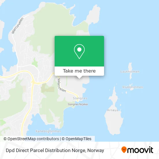 Dpd Direct Parcel Distribution Norge map