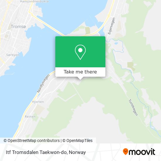 Itf Tromsdalen Taekwon-do map