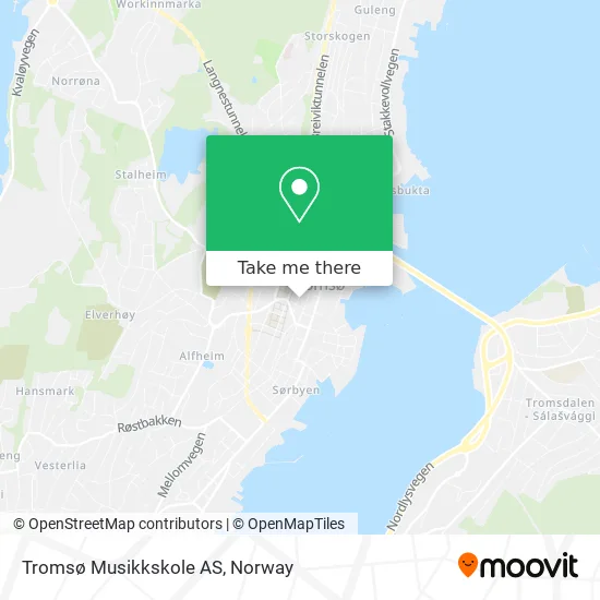 Tromsø Musikkskole AS map