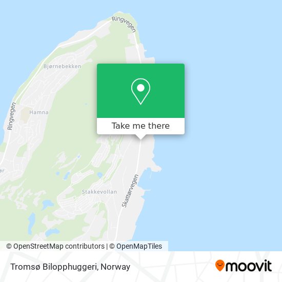 Tromsø Bilopphuggeri map