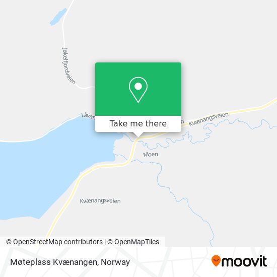 Møteplass Kvænangen map