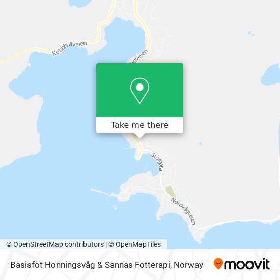 Basisfot Honningsvåg & Sannas Fotterapi map