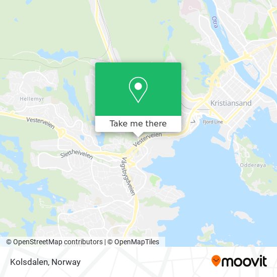 Kolsdalen map