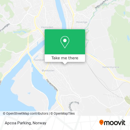 Apcoa Parking map