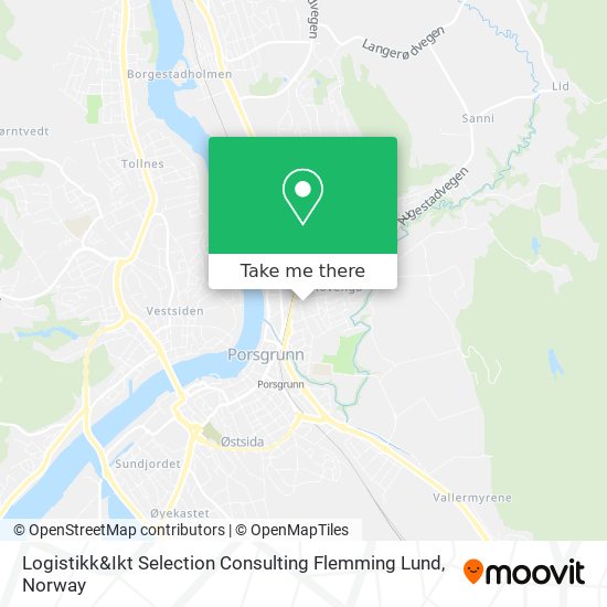 Logistikk&Ikt Selection Consulting Flemming Lund map