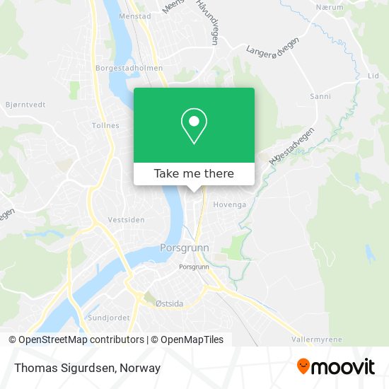 Thomas Sigurdsen map