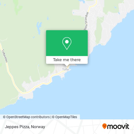 Jeppes Pizza map