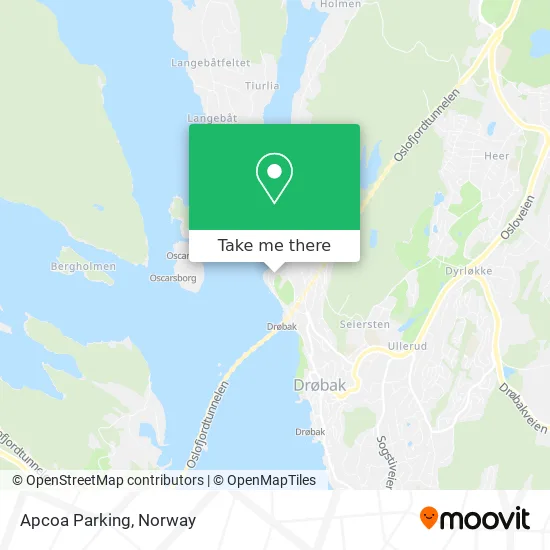 Apcoa Parking map
