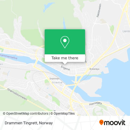 Drammen Tingrett map