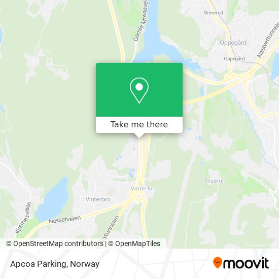 Apcoa Parking map