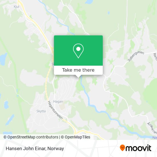 Hansen John Einar map