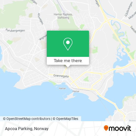 Apcoa Parking map