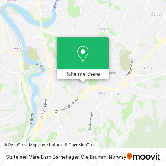 Stiftelsen Våre Barn Barnehagen Ole Brumm map