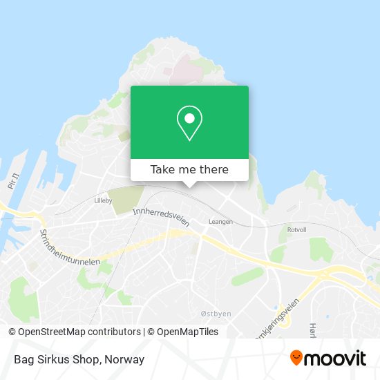 Bag Sirkus Shop map