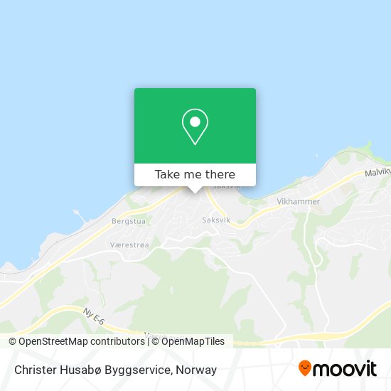 Christer Husabø Byggservice map