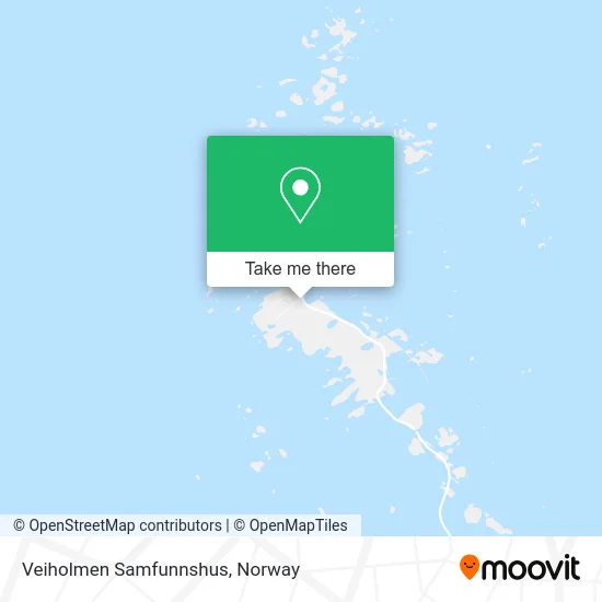 Veiholmen Samfunnshus map
