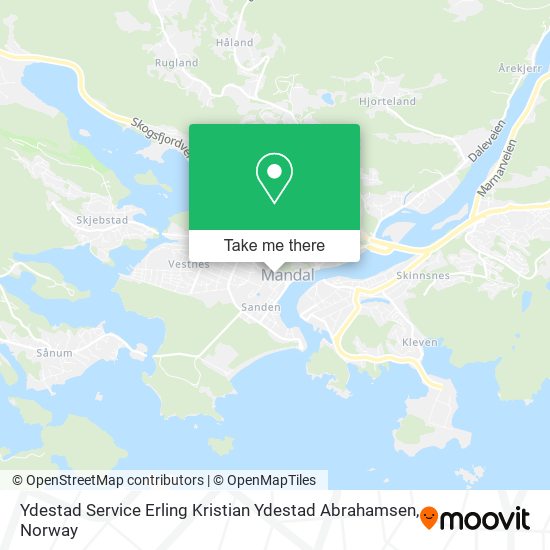 Ydestad Service Erling Kristian Ydestad Abrahamsen map