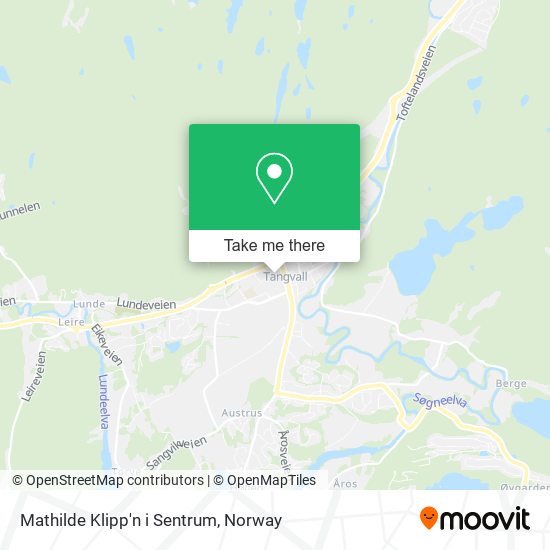 Mathilde Klipp'n i Sentrum map