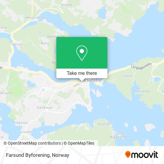 Farsund Byforening map