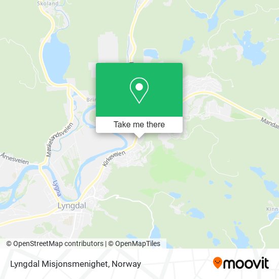 Lyngdal Misjonsmenighet map