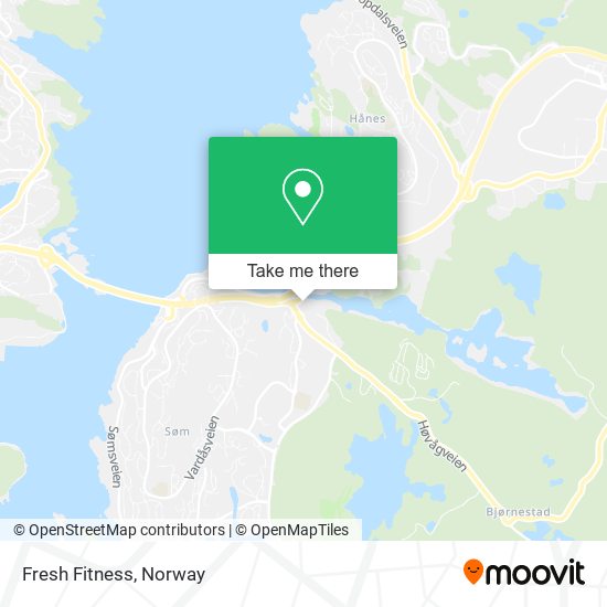 Fresh Fitness map