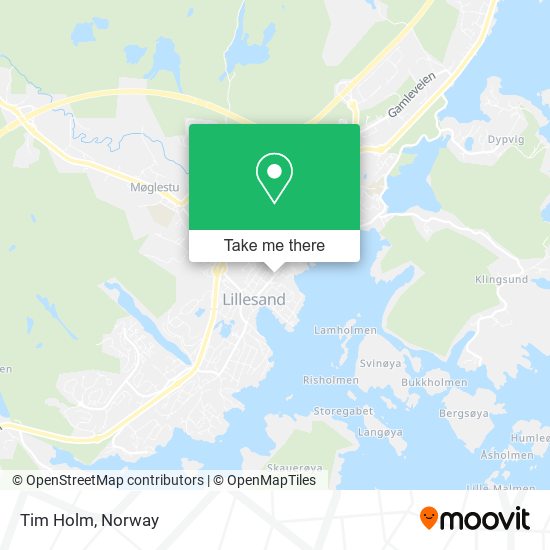 Tim Holm map