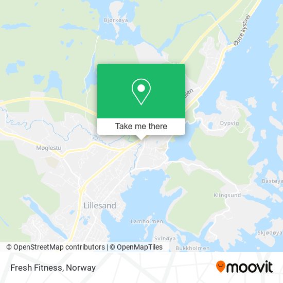 Fresh Fitness map