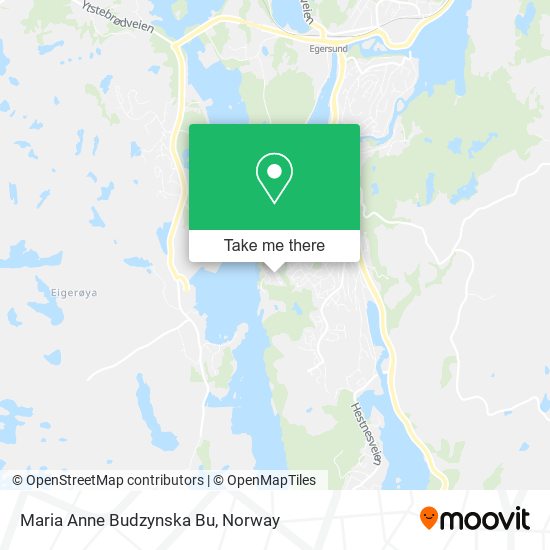 Maria Anne Budzynska Bu map