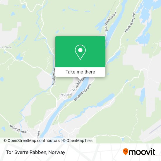 Tor Sverre Rabben map