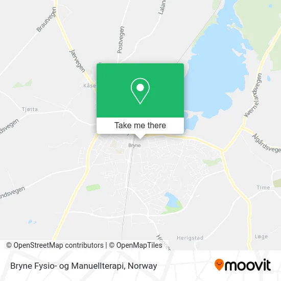 Bryne Fysio- og Manuellterapi map