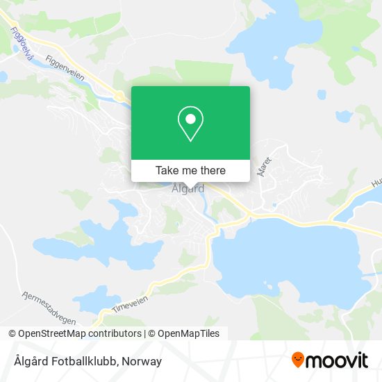 Ålgård Fotballklubb map