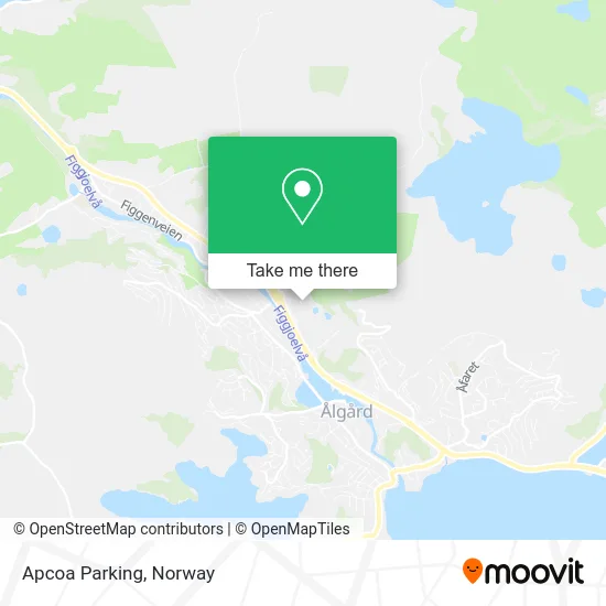 Apcoa Parking map