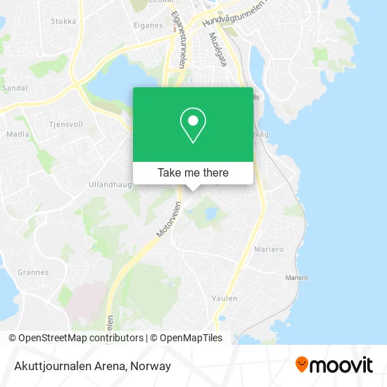 Akuttjournalen Arena map