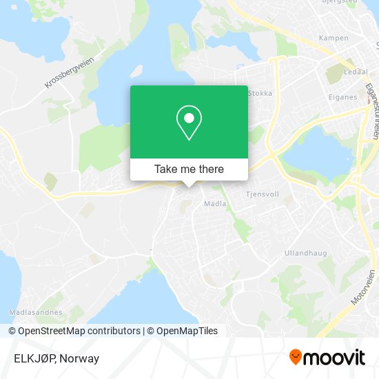 ELKJØP map