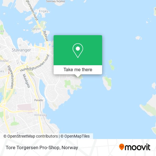 Tore Torgersen Pro-Shop map
