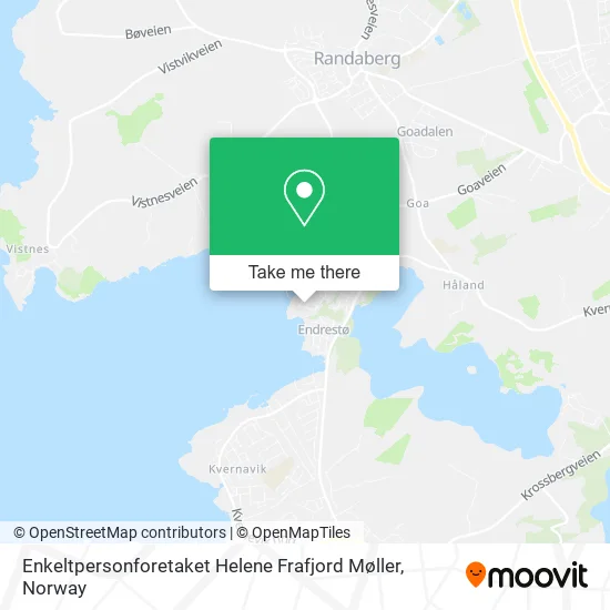 Enkeltpersonforetaket Helene Frafjord Møller map