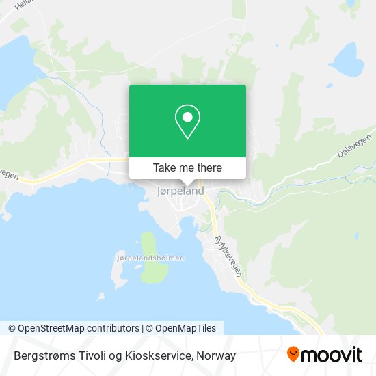 Bergstrøms Tivoli og Kioskservice map