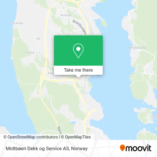 Midtbøen Dekk og Service AS map